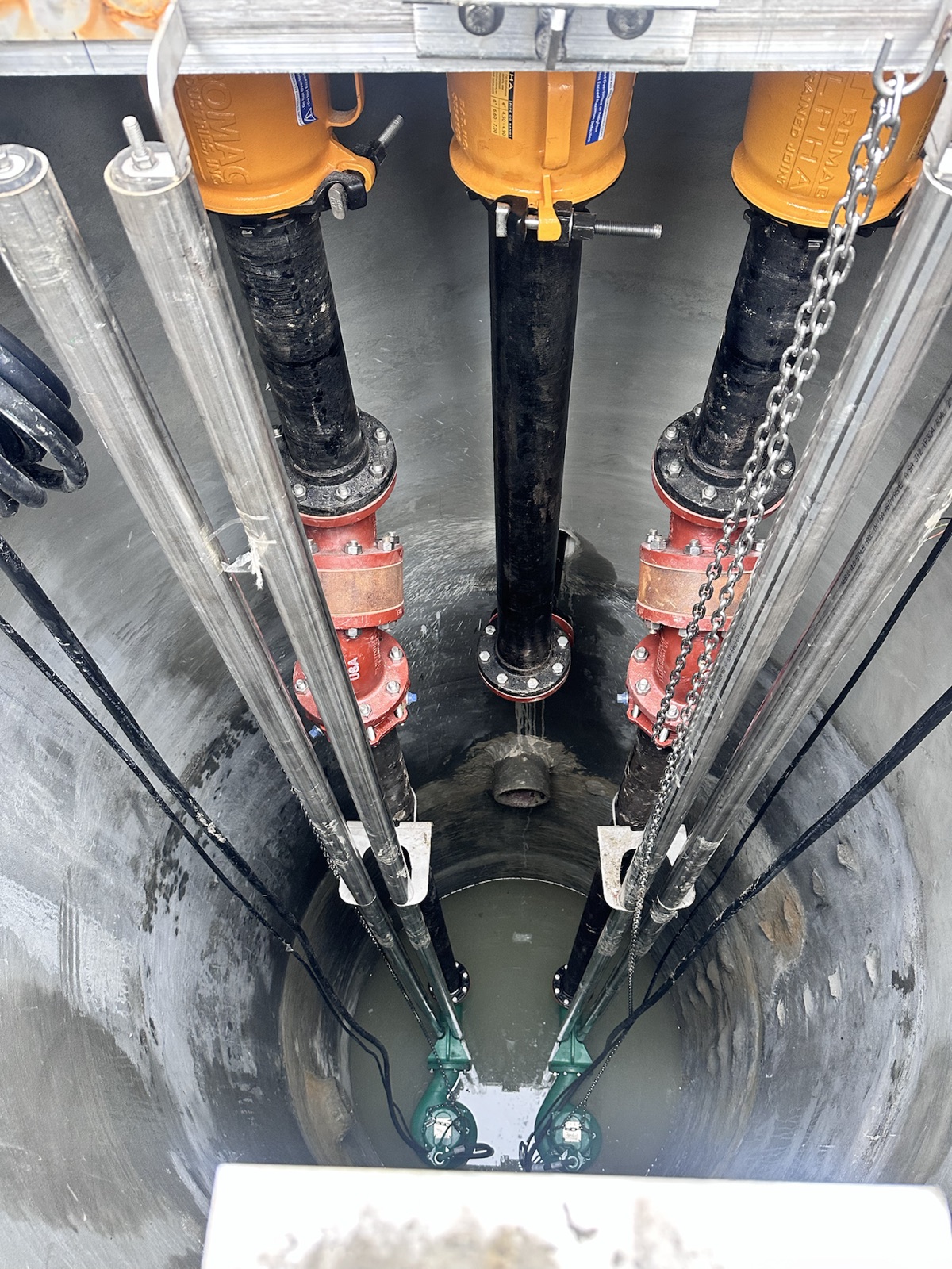 Lift station mechanical work and equipment